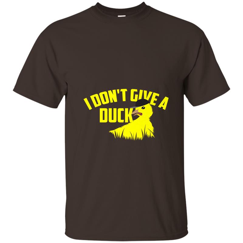 I Don't Give A Duck   Cute Duck Lovers Tee Gift T-shirt-mt