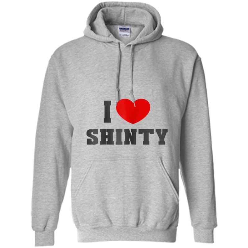 I Heart Love Shinty  Men Women Sport Gift Tee Hoodie-mt