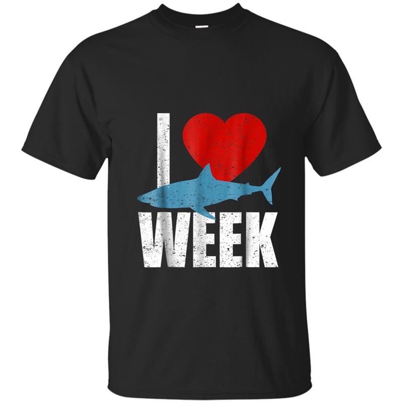 I Love Sharks Week -Great tees For shark Lover T-shirt-mt