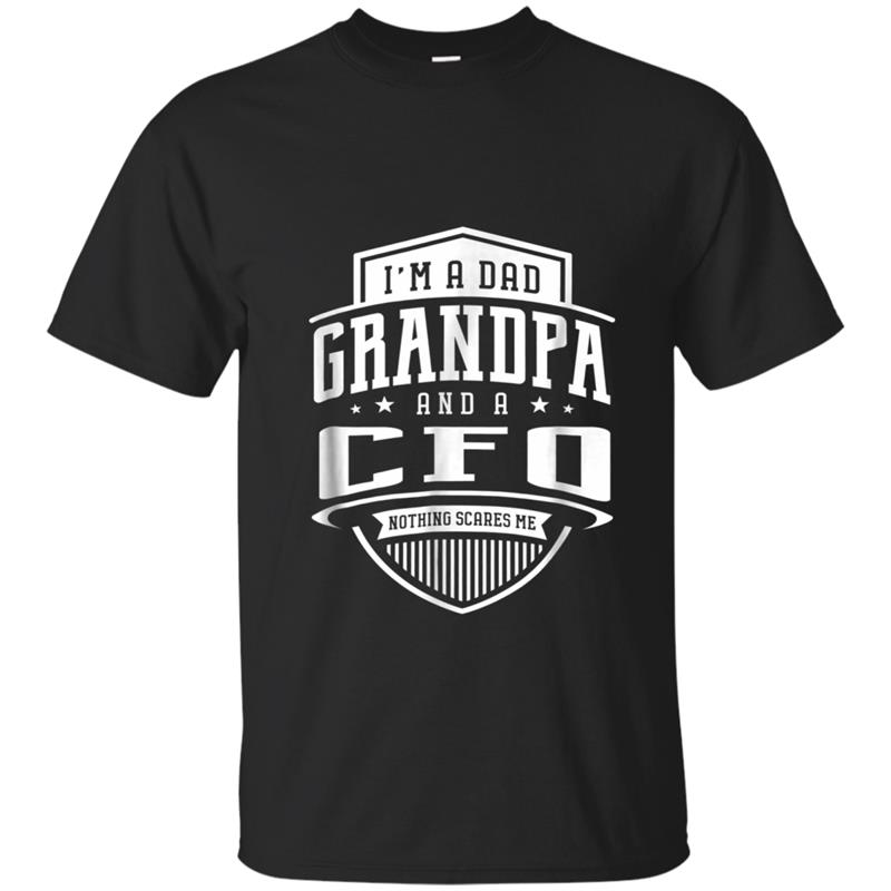 I'm A Dad Grandpa & A CFO Nothing Scares Me T-shirt-mt