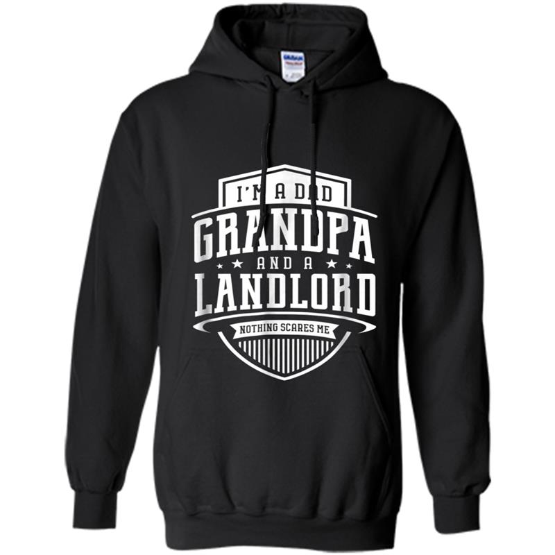 I'm A Dad Grandpa & A Landlord Nothing Scares Me Hoodie-mt
