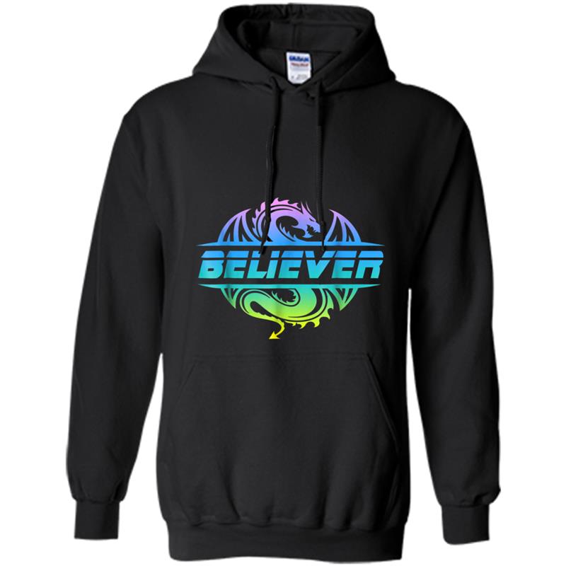 Imagine To The Dragon  Believer men women kids Hoodie-mt