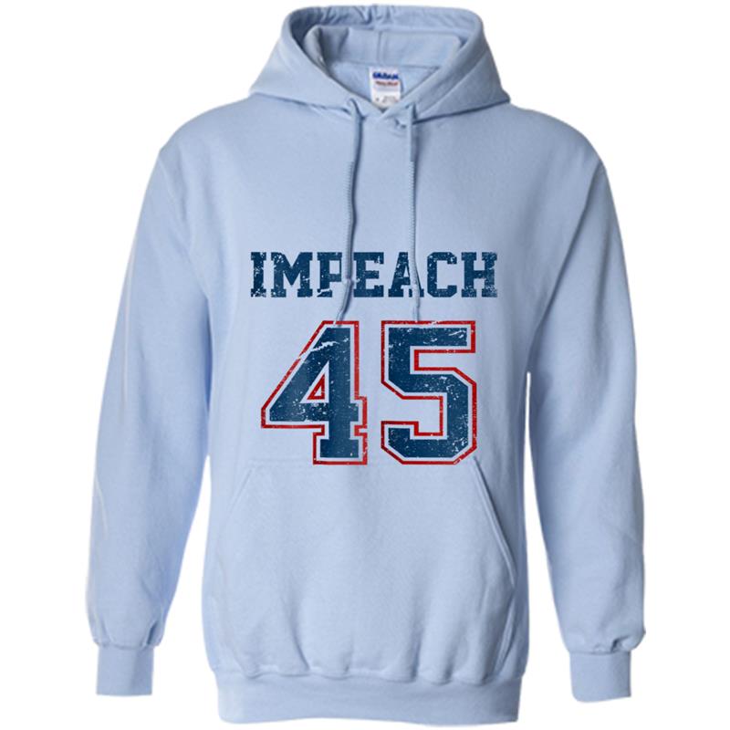 Impeach 45 Impeach Trump  Vintage Hoodie-mt