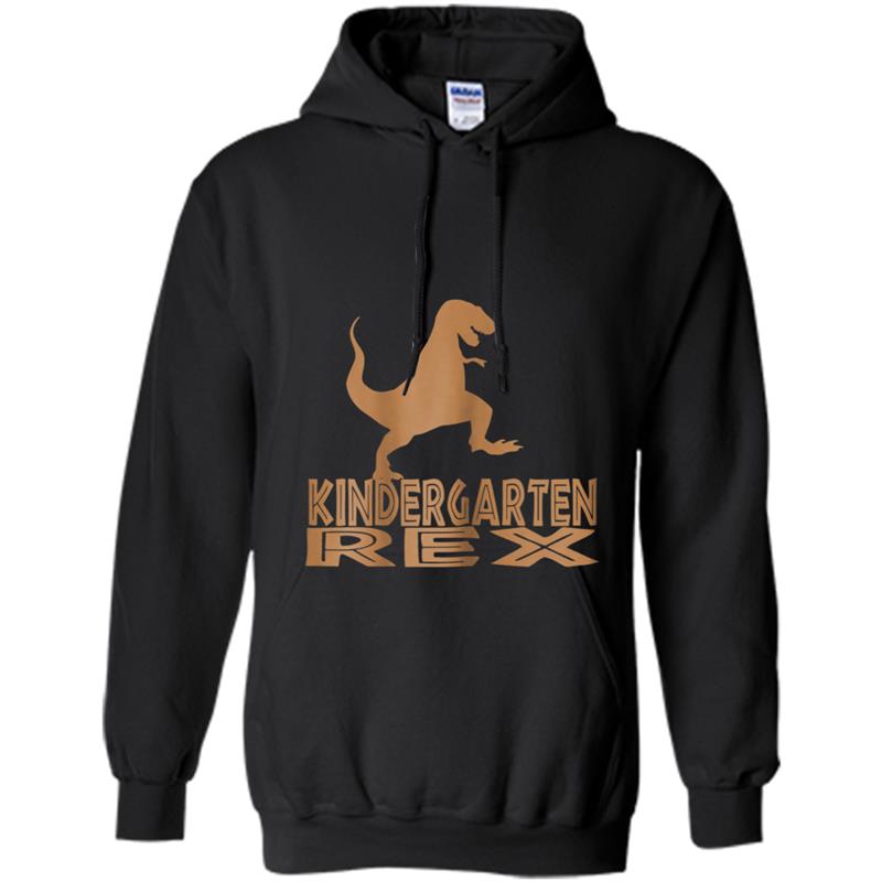 Kindergarten Rex Funny  Kids Back to School Hoodie-mt