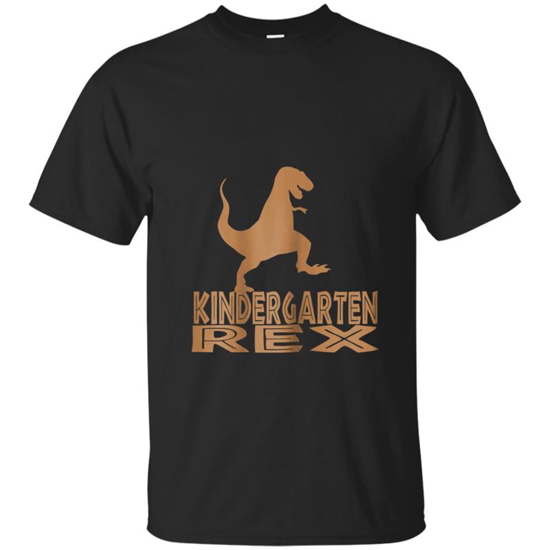 Kindergarten Rex Funny  Kids Back to School T-shirt-mt
