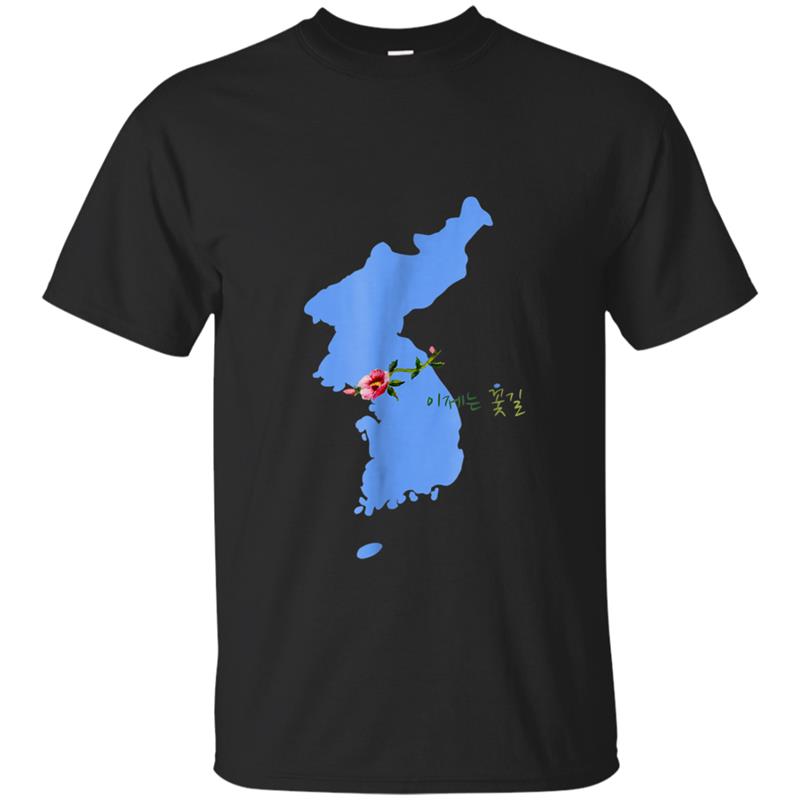 Korean Peninsula Peace Men Women T-shirt-mt