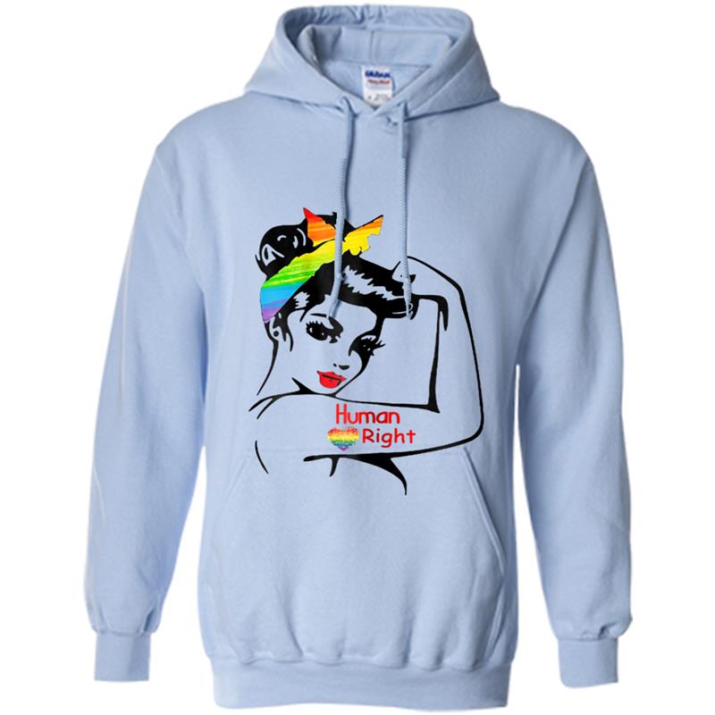 Lady Human Right LGBT Pride Limited Edition Hoodie-mt