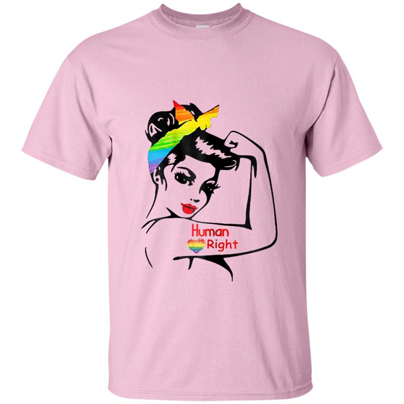 Lady Human Right LGBT Pride Limited Edition T-shirt-mt