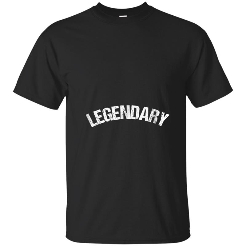 Legendary  Mens Fathers Day Dads Funny T-shirt-mt