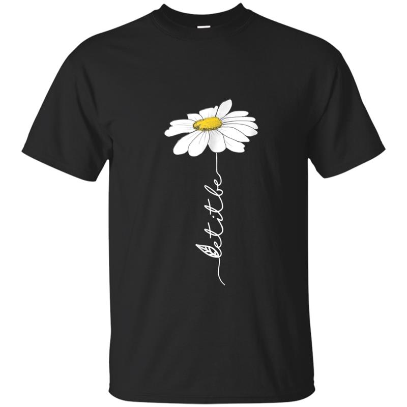 Let It Be Hippie Flower  Gift For Women T-shirt-mt