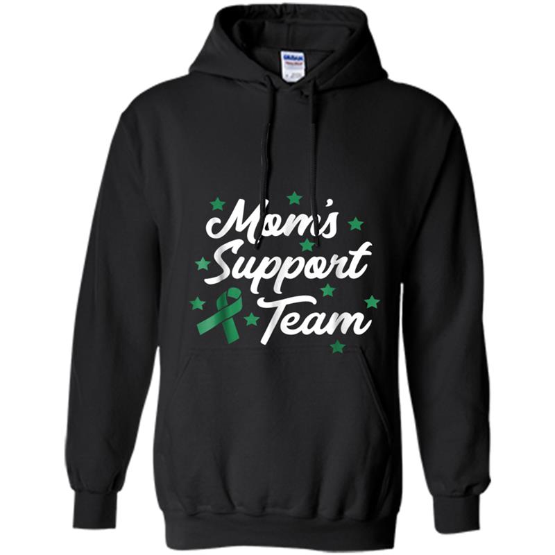 Liver Cancer Awareness  - Green Ribbon Mom Hoodie-mt