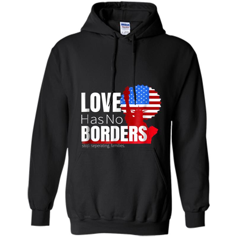 Love Has No Borders Immigration Stop Seperating Hoodie-mt