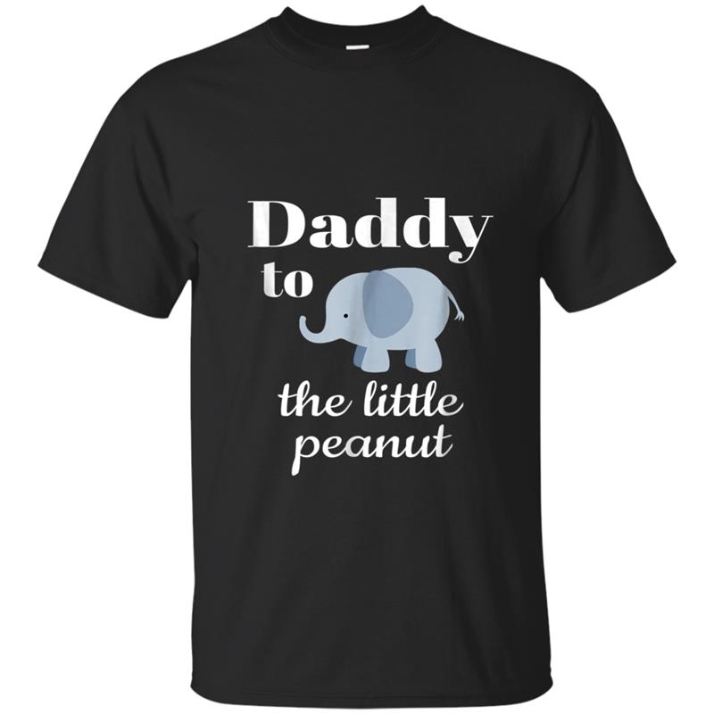 Matching Baby Shower Couples  Elephant Daddy Peanut T-shirt-mt