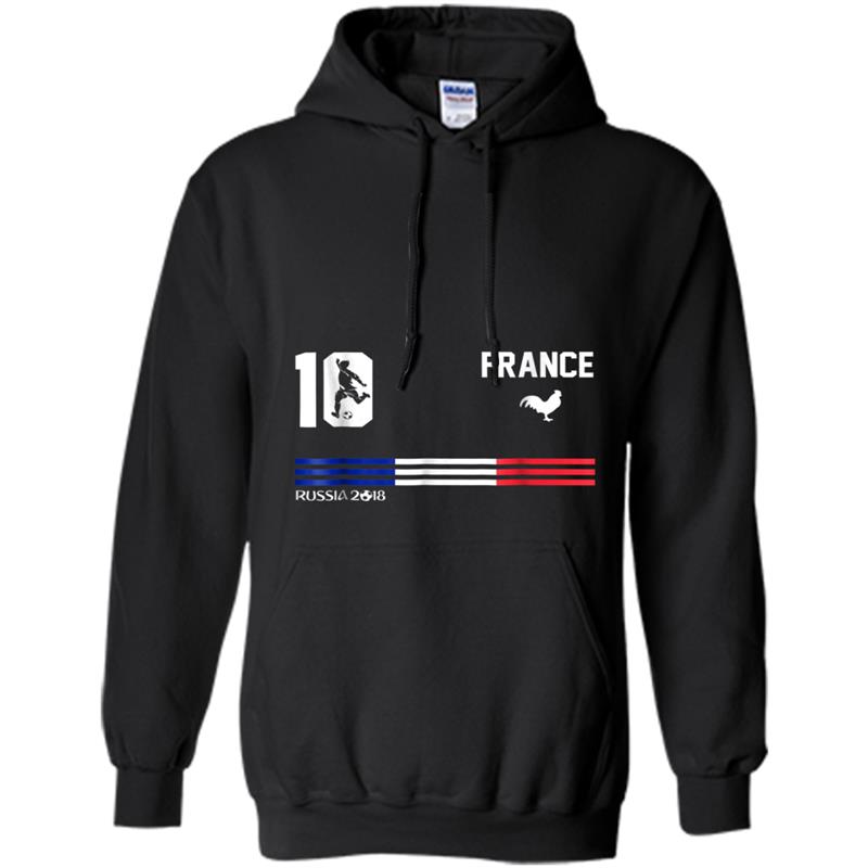 Mbappe 10 France  football Russia 2018 gifts Hoodie-mt