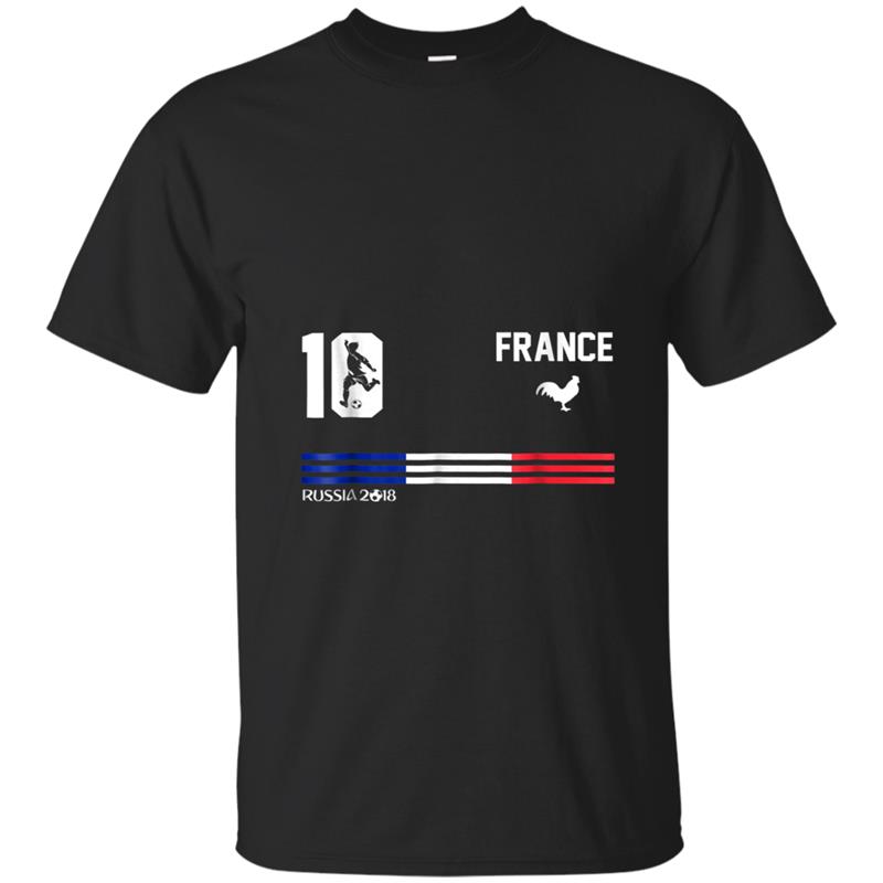 Mbappe 10 France  football Russia 2018 gifts T-shirt-mt