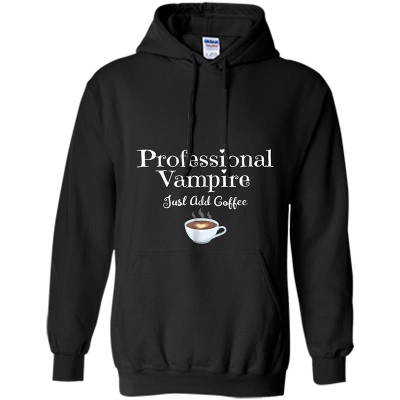 Medical Professional Vampire Phlebotomist Coffee Hoodie-mt