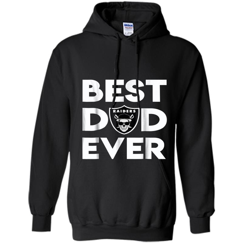 Mens Best Raiders Dad Ever  Father's Day Gift Hoodie-mt