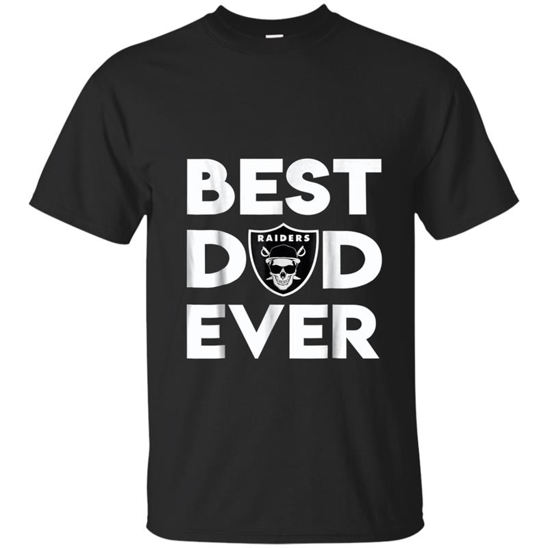 Mens Best Raiders Dad Ever  Father's Day Gift T-shirt-mt