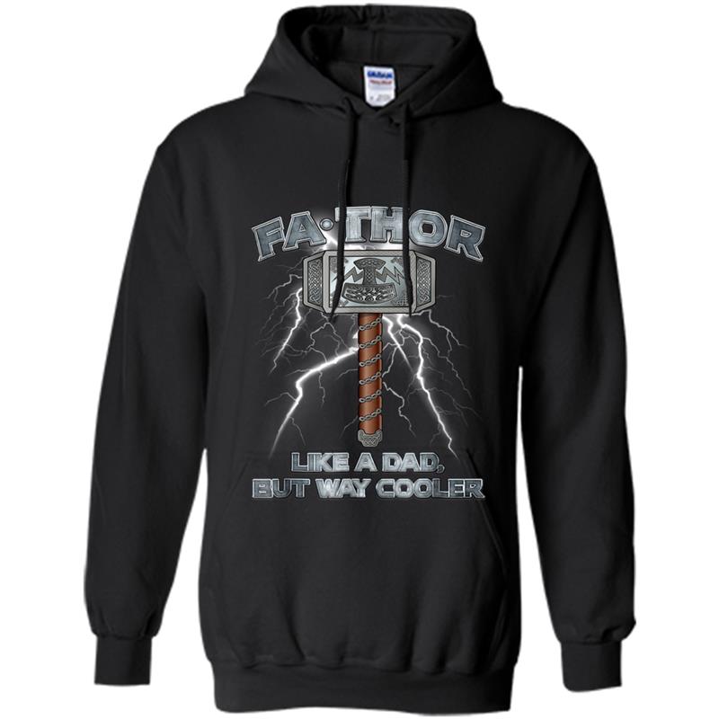 Mens Fa Thor  - Fa Thor Like A Dad But Way Cooler Hoodie-mt