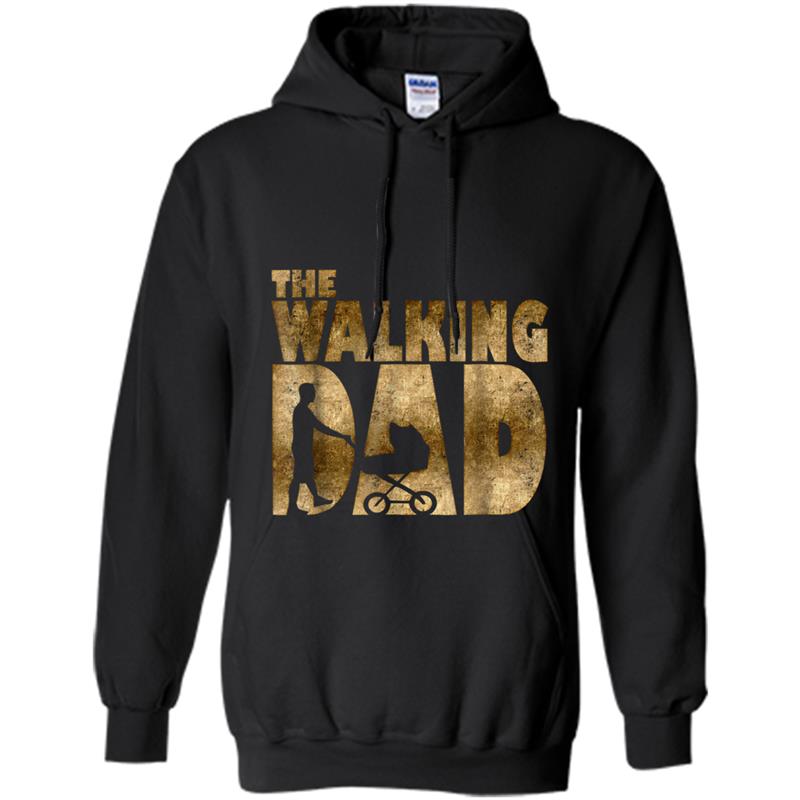 Mens Walking Dad  for New Fathers Day Gift Husband Hoodie-mt