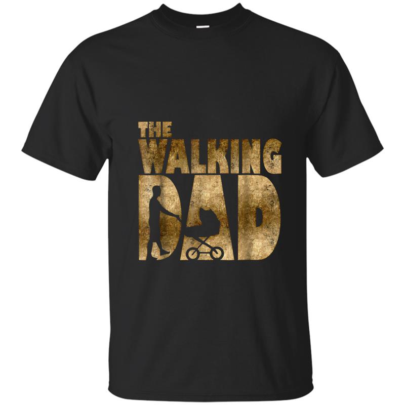 Mens Walking Dad  for New Fathers Day Gift Husband T-shirt-mt