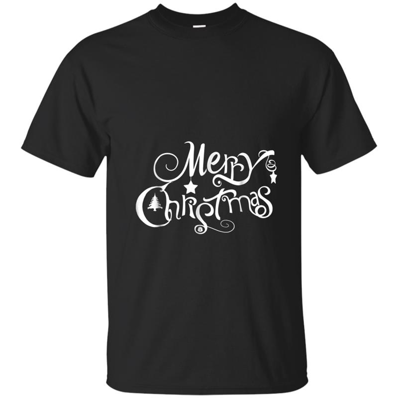 Merry Christmas  For Funny Gift Tee For Holidays T-shirt-mt