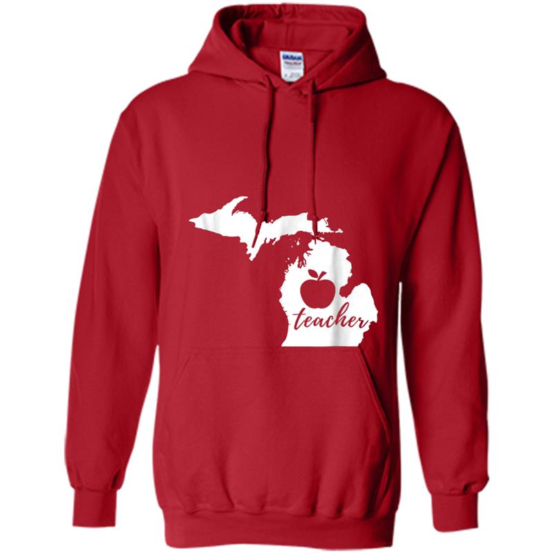 Michigan Teacher Protest  -Protes for Men Women Hoodie-mt