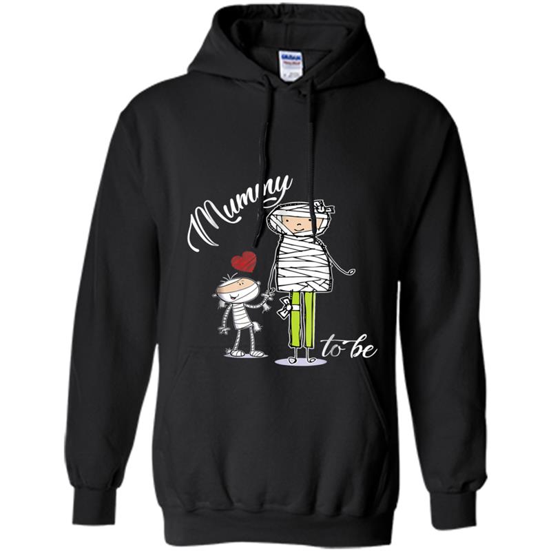 Mummy To Be  Cute Funny Halloween Mommy Hoodie-mt