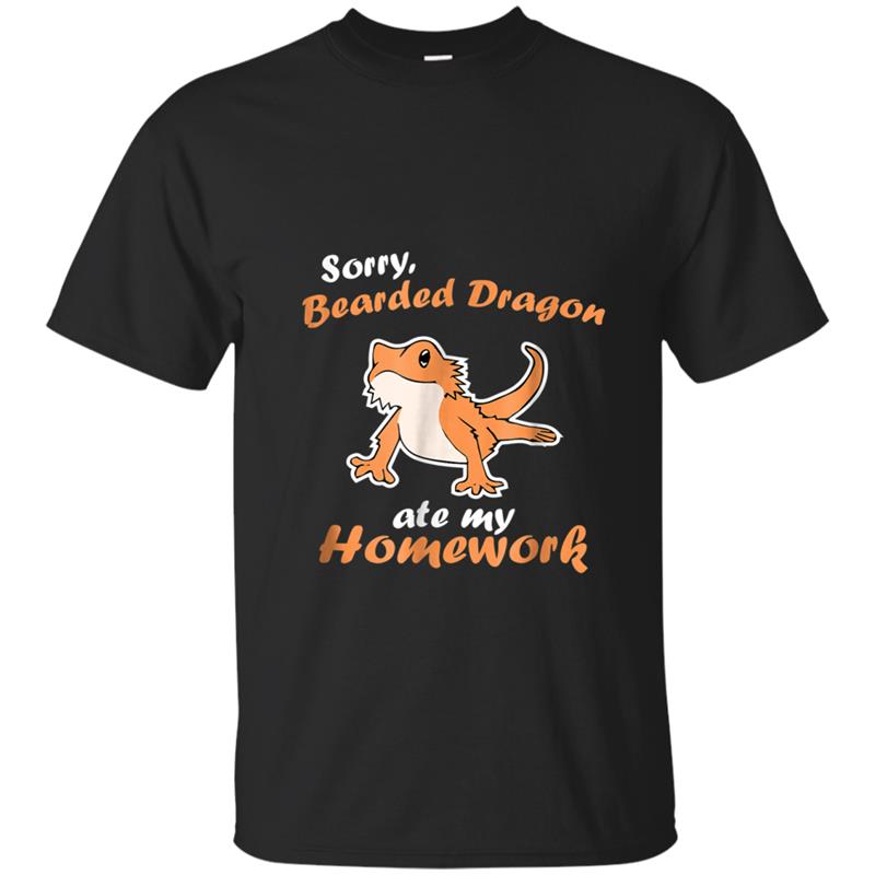 My Bearded Dragon Ate My Homework T-shirt-mt