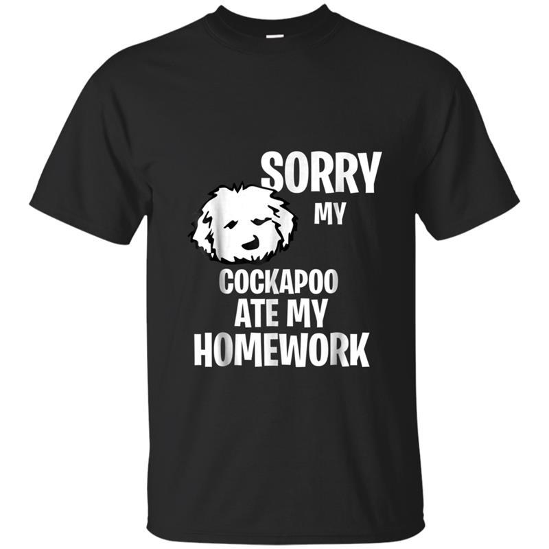 My Cockapoos Ate My Homework T-shirt-mt