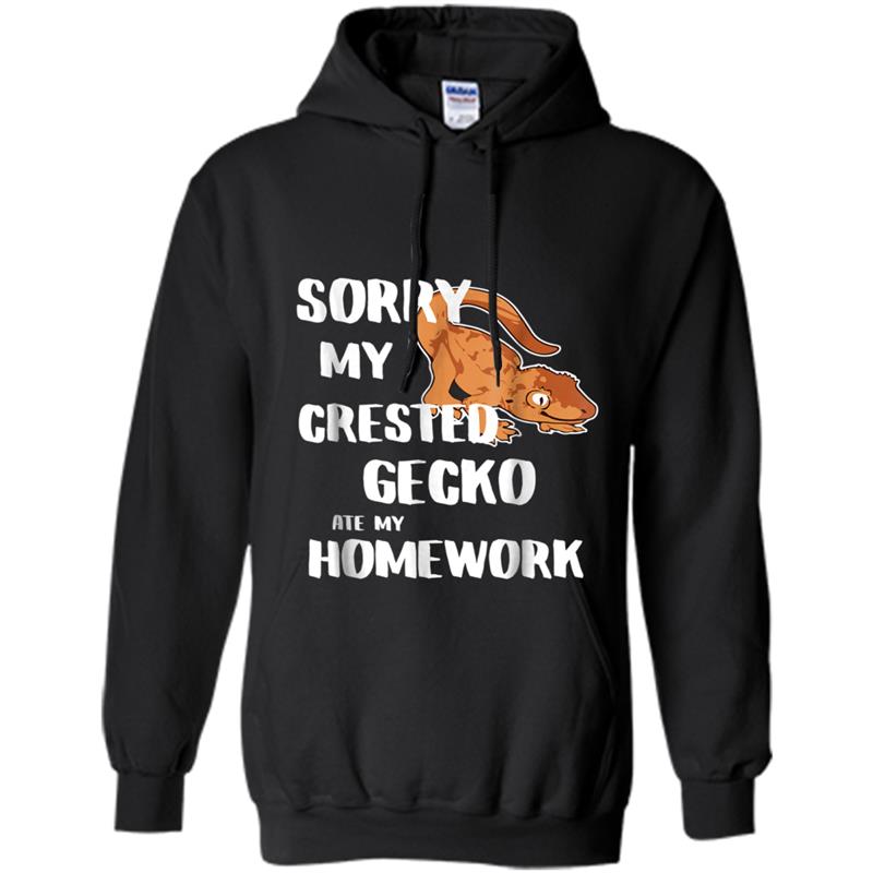 MY CRESTED GECKO ATE MY HOMEWORK Hoodie-mt