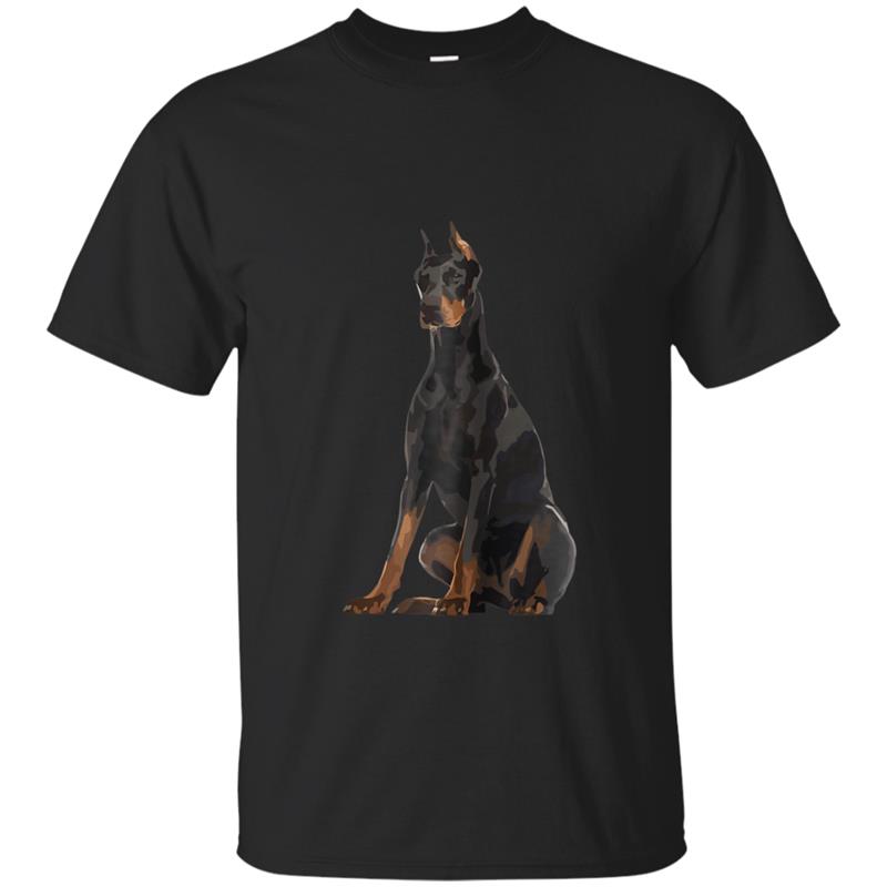 My Dobermann Ate My Homework T-shirt-mt