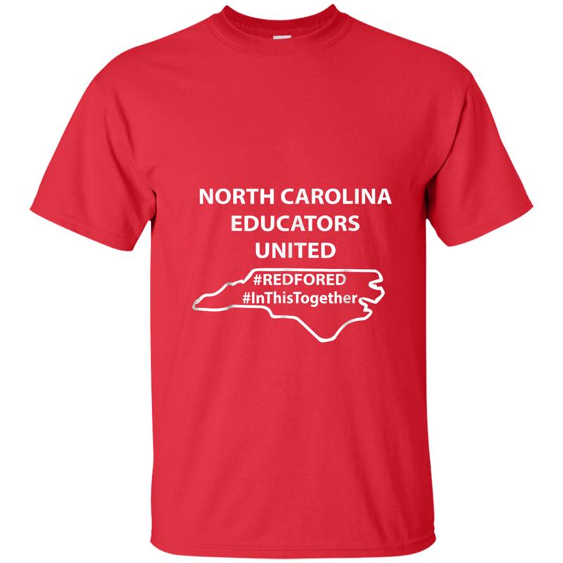 North Carolina Educators United T-shirt-mt