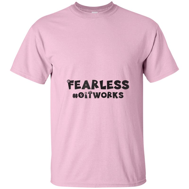 OIT Kids  Food Allergy Treatmen Fearless T-shirt-mt