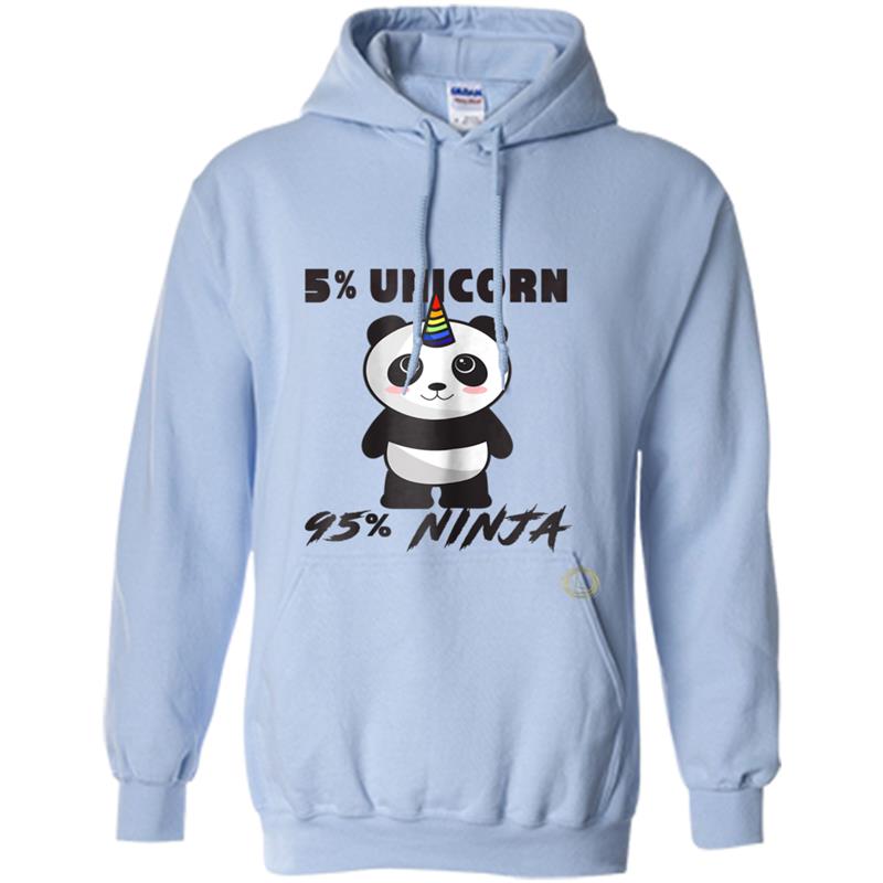 Panda Unicorn  Ninja Graphic Tee - Women Men Toddlers Hoodie-mt