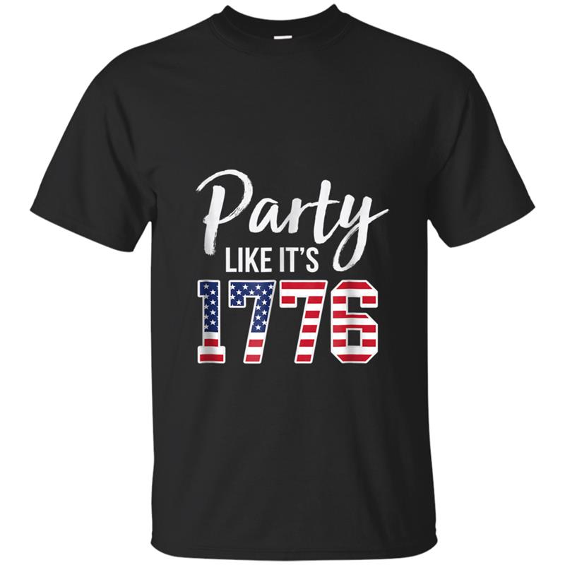 Party Like It Is 1776 4th of July  Men Women Kids T-shirt-mt