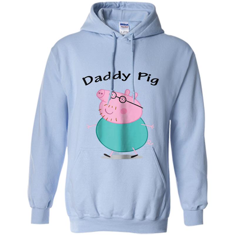 Pig Dad Father's Day Gift For Animal Lovers Idea Hoodie-mt