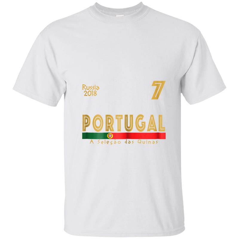 Portugal Soccer Jersey 2018 World Football Cup  Gifts T-shirt-mt
