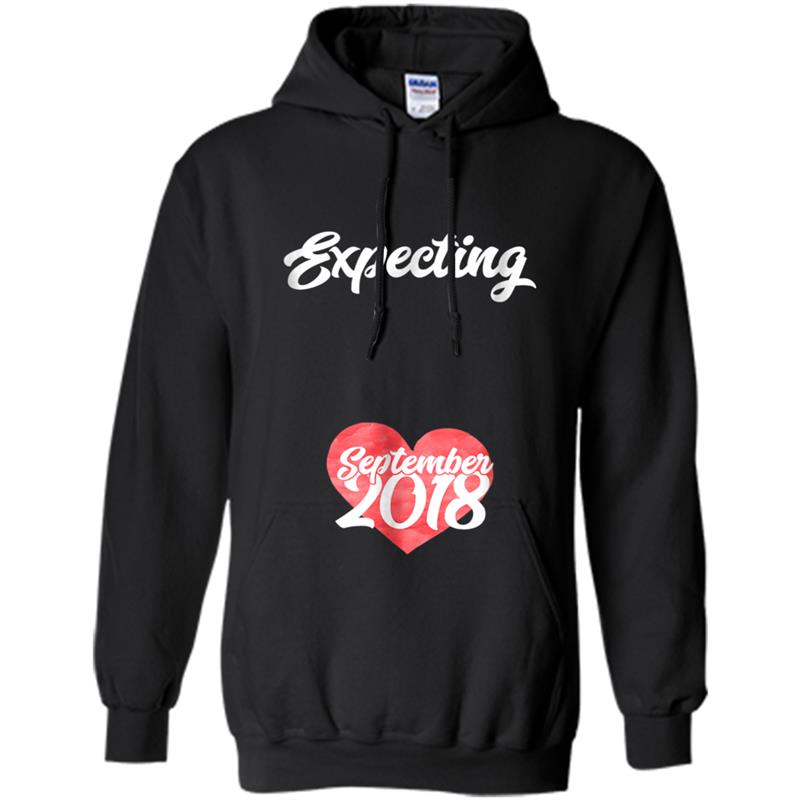 Pregnancy Gift Expecting September 2018  for Women Hoodie-mt