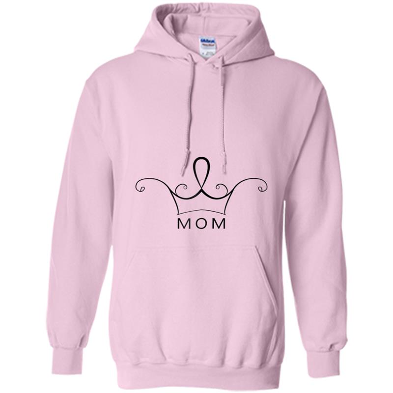 Queen Mom  Mother's Day  Gift Hoodie-mt