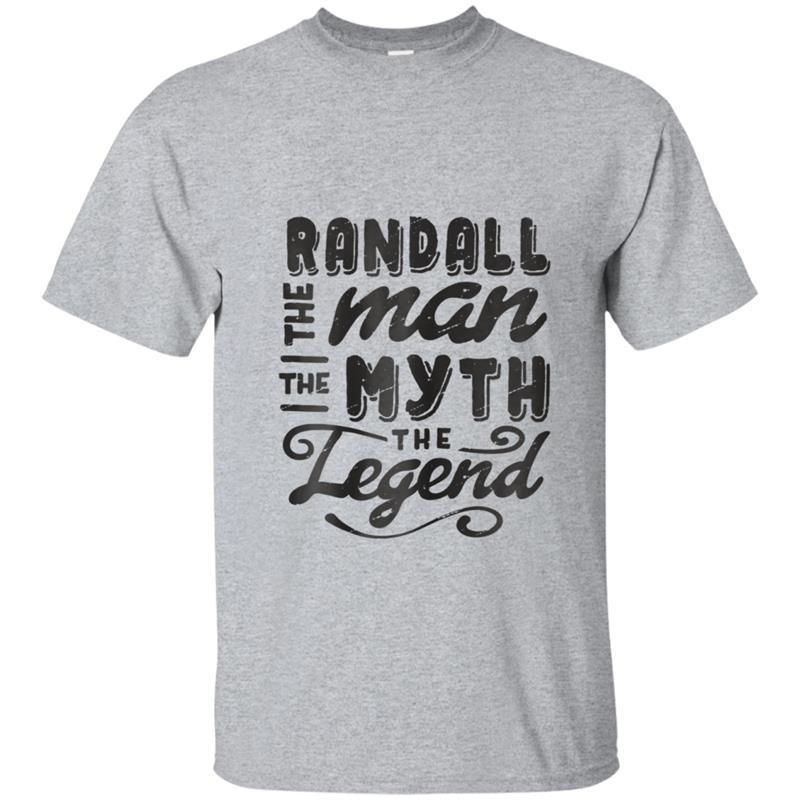 Randall The Man Myth Legend Gift Ideas Men's Name T-shirt-mt