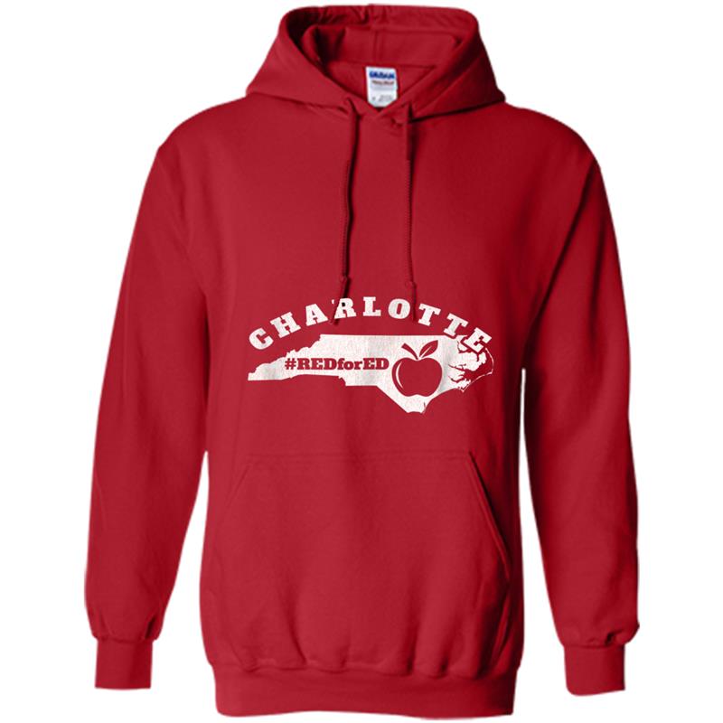 Red For Ed Charlotte North Carolina  Women Men Kids Hoodie-mt