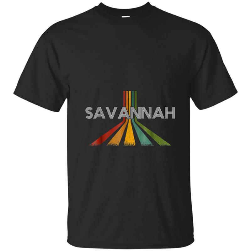 Savannah Georgia  Vintage Retro T-shirt-mt