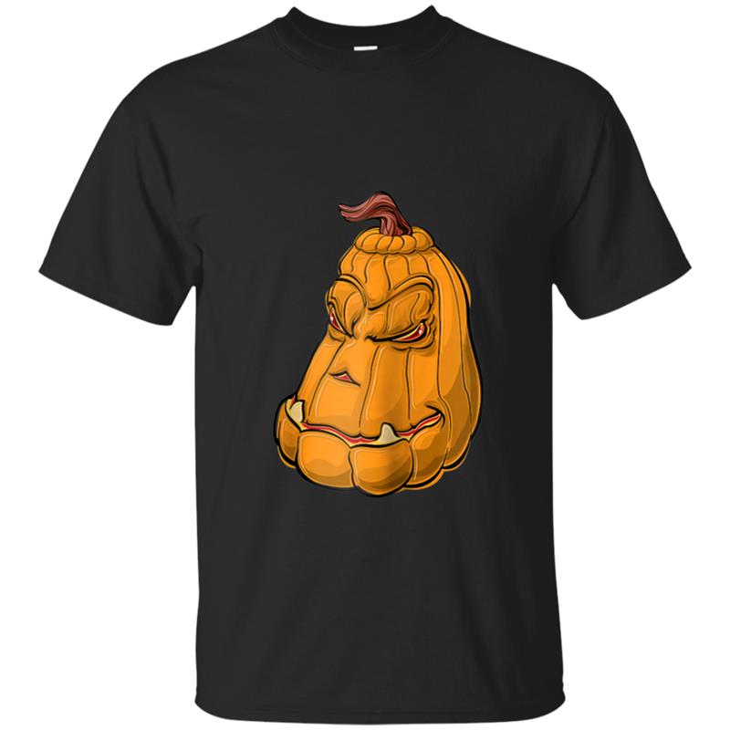 Scary Halloween Pumpkin  For Men, Women & Children T-shirt-mt