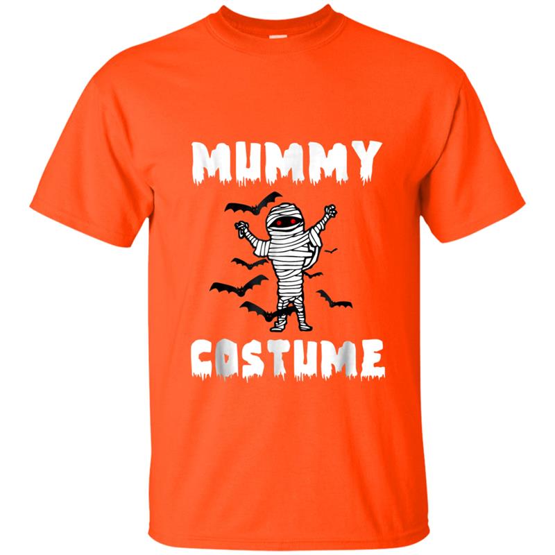 Scary Mummy Costume  Spooky Bats T-shirt-mt