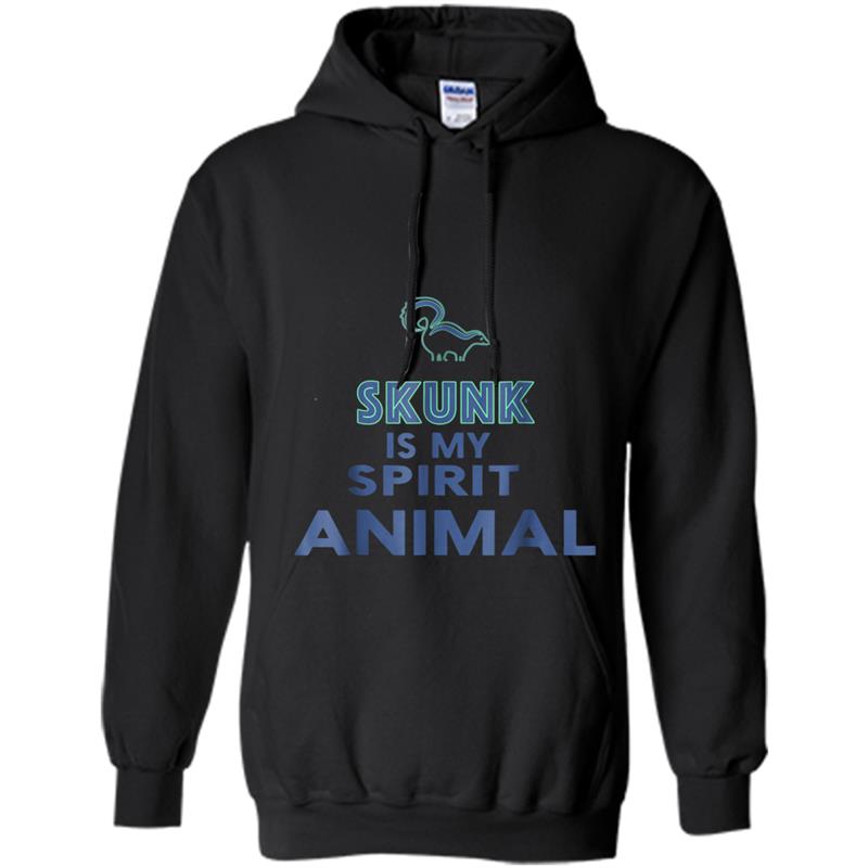 Skunk is my spirit animal - lovely Hoodie-mt