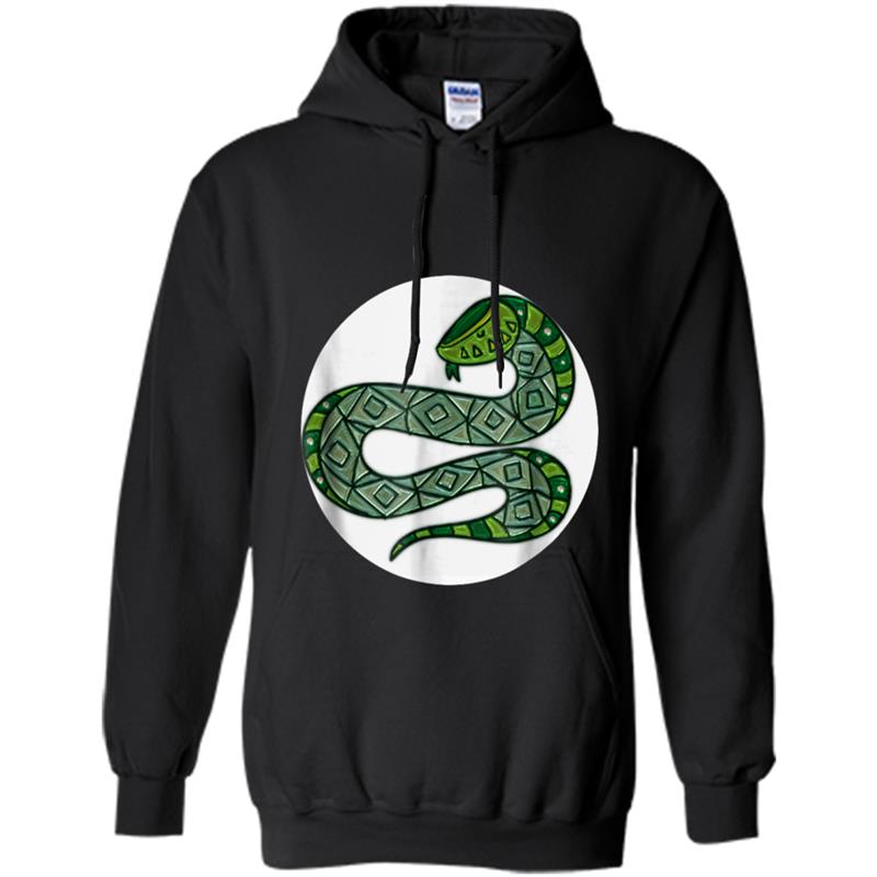 Snake and Skull Graphic Art - Men, Women Hoodie-mt