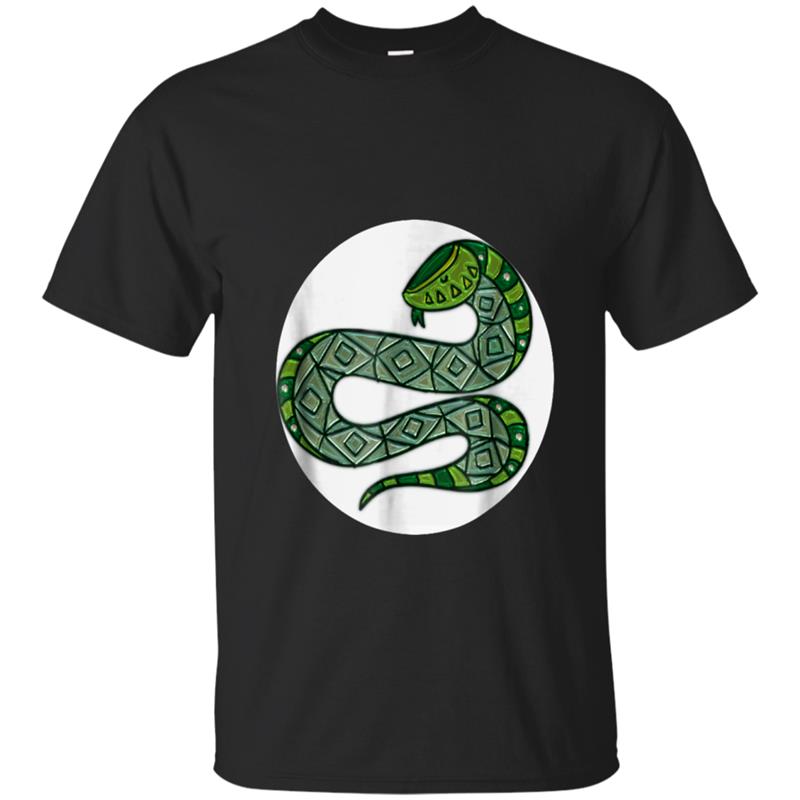 Snake and Skull Graphic Art - Men, Women T-shirt-mt