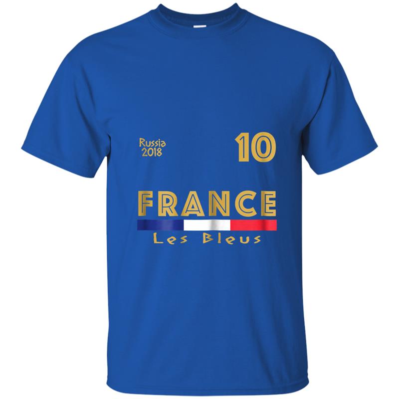 Soccer Jersey France  Football Team World Flag Cup Gift T-shirt-mt