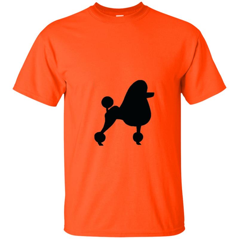 Sock Hop Poodle 1950s Costume Men Women Gif T-shirt-mt